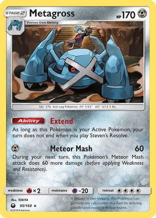 Metagross - 95/168 [SM - Celestial Storm] Reverse Holofoil