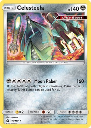 Celesteela - 100/168 [SM - Celestial Storm] Holofoil