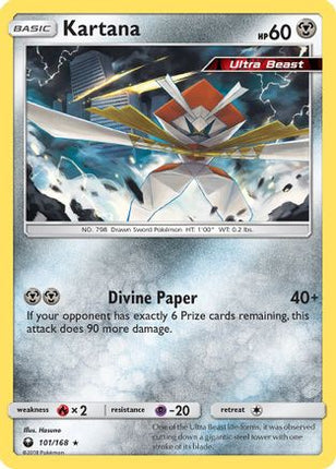 Kartana - 101/168 [SM - Celestial Storm] Reverse Holofoil