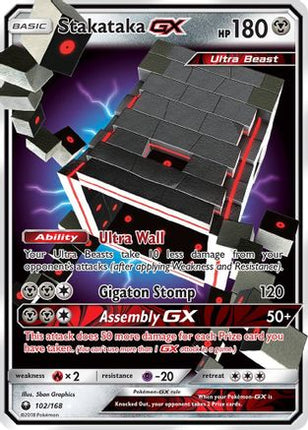 Stakataka GX - 102/168 [SM - Celestial Storm] Holofoil