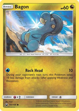 Bagon (103) - 103/168 [SM - Celestial Storm]