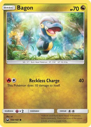 Bagon (104) - 104/168 [SM - Celestial Storm]