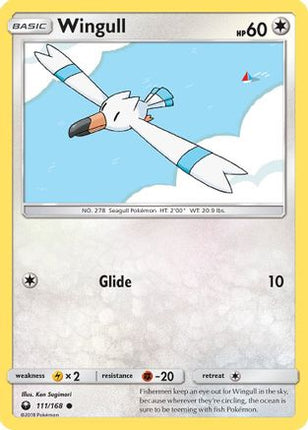 Wingull - 111/168 [SM - Celestial Storm] Reverse Holofoil