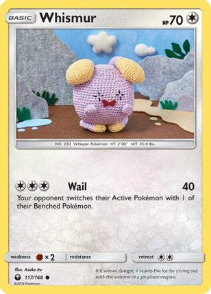 Whismur (117) - 117/168 [SM - Celestial Storm] Reverse Holofoil