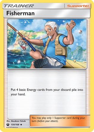 Fisherman - 130/168 [SM - Celestial Storm] Reverse Holofoil