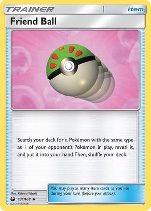 Friend Ball - 131/168 [SM - Celestial Storm]