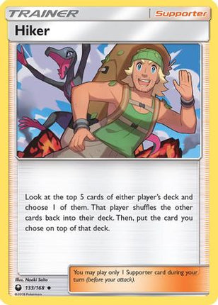 Hiker - 133/168 [SM - Celestial Storm] Reverse Holofoil