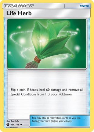 Life Herb - 136/168 [SM - Celestial Storm] Reverse Holofoil