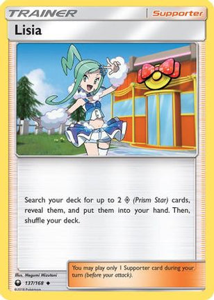 Lisia - 137/168 [SM - Celestial Storm] Reverse Holofoil