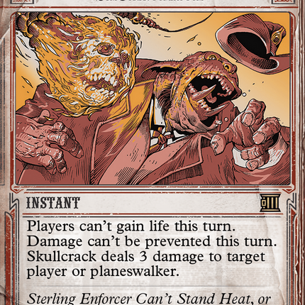 Skullcrack (Showcase) (Borderless) [Breaking News]
