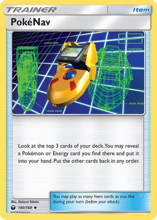 PokeNav - 140/168 [SM - Celestial Storm] Reverse Holofoil