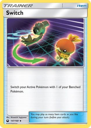 Switch - 147/168 [SM - Celestial Storm] Reverse Holofoil