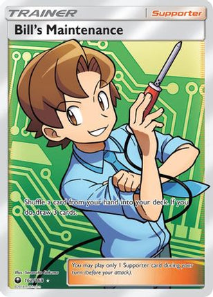 Bill's Maintenance (Full Art) - 162/168 [SM - Celestial Storm] Holofoil