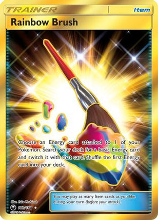 Rainbow Brush (Secret) - 182/168 [SM - Celestial Storm] Holofoil