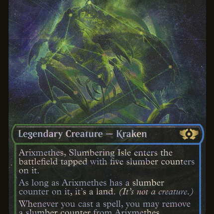 Arixmethes, Slumbering Isle (Showcase) [Multiverse Legends] Halo Foil
