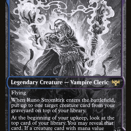 Runo Stromkirk // Krothuss, Lord of the Deep (Showcase) [Innistrad: Crimson Vow]