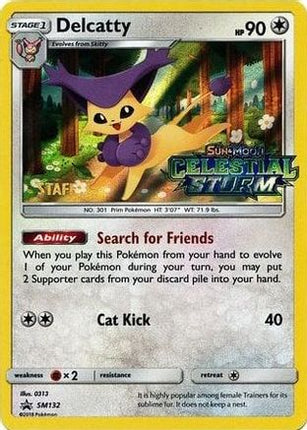 Delcatty - SM132 (Prerelease) [Staff] - null/null [SM Promos] Holofoil