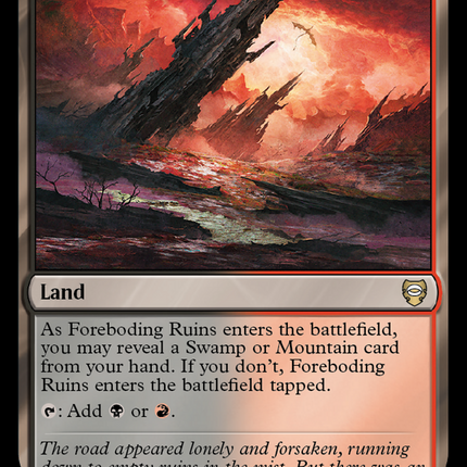 Foreboding Ruins [Tales of Middle-earth Commander]