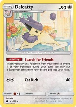 Delcatty - 121/168 (SM Celestial Storm) [Deck Exclusives]