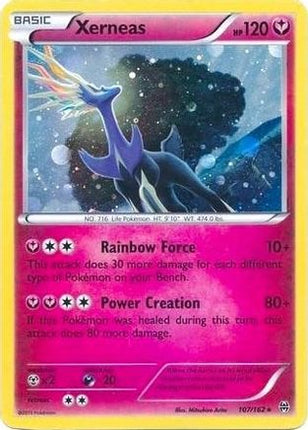 Xerneas - 107/162 (Cosmos Holo) [Blister Exclusives] Holofoil