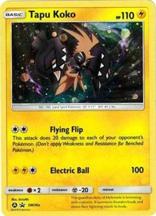 Tapu Koko - SM30a - null/null [Alternate Art Promos] Holofoil