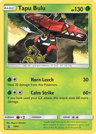 Tapu Bulu - SM61 - null/null [SM Promos] Holofoil