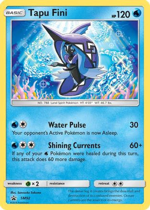 Tapu Fini - SM92 - null/null [SM Promos] Holofoil