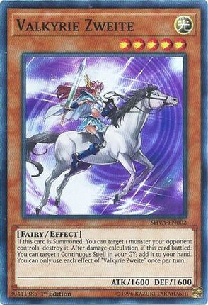 Valkyrie Zweite (Super Rare) [SHVA-EN002] 1st Edition