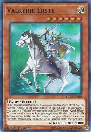 Valkyrie Erste (Super Rare) [SHVA-EN003] 1st Edition
