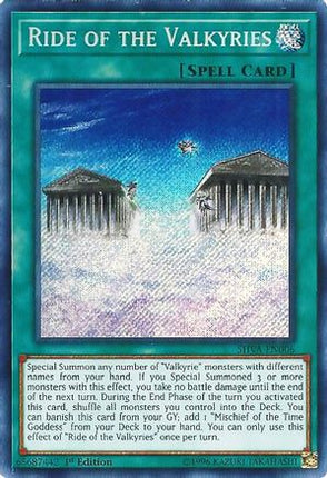 Ride of the Valkyries (Secret Rare) [SHVA-EN006] 1st Edition
