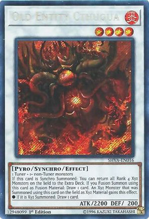 Old Entity Cthugua (Secret Rare) [SHVA-EN016] 1st Edition