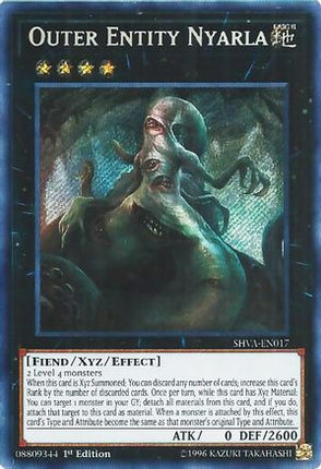 Outer Entity Nyarla (Secret Rare) [SHVA-EN017] 1st Edition