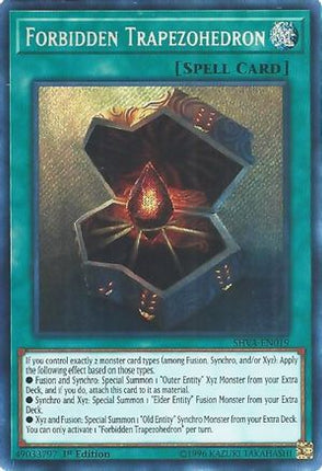 Forbidden Trapezohedron (Secret Rare) [SHVA-EN019] 1st Edition