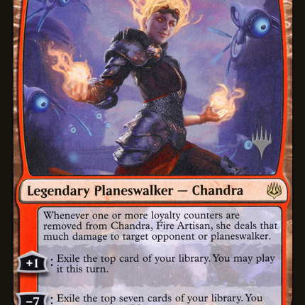 Chandra, Fire Artisan [War of the Spark Promos]