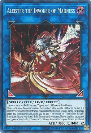 Aleister the Invoker of Madness (Secret Rare) [SHVA-EN020] 1st Edition