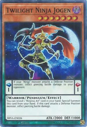 Twilight Ninja Jogen (Super Rare) [SHVA-EN026] 1st Edition