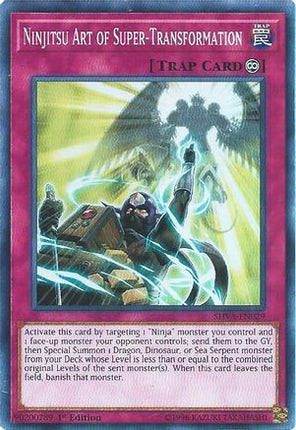 Ninjitsu Art of Super-Transformation (Super Rare) [SHVA-EN029] 1st Edition