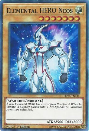 Elemental HERO Neos (Super Rare) [SHVA-EN031] 1st Edition