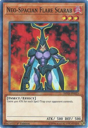 Neo-Spacian Flare Scarab [SHVA-EN033] Super Rare