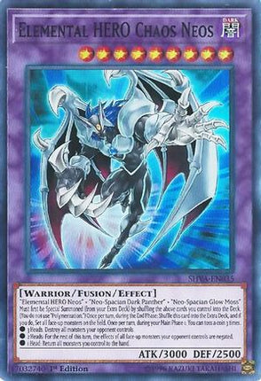 Elemental HERO Chaos Neos (Super Rare) [SHVA-EN035] 1st Edition