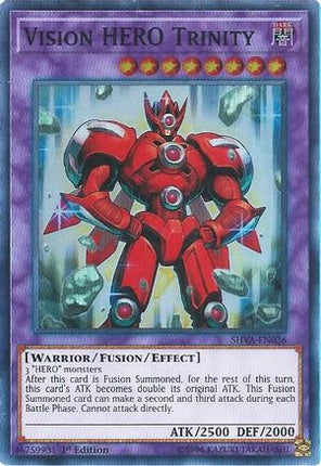 Vision HERO Trinity (Super Rare) [SHVA-EN036] 1st Edition