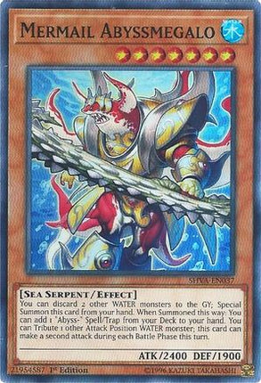 Mermail Abyssmegalo (Super Rare) [SHVA-EN037] 1st Edition