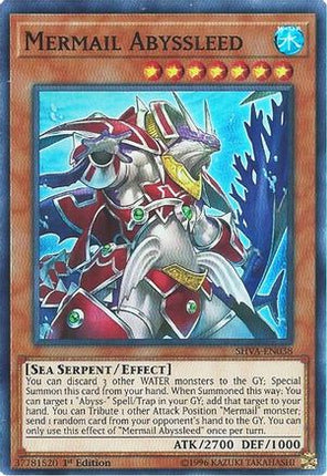 Mermail Abyssleed (Super Rare) [SHVA-EN038] 1st Edition