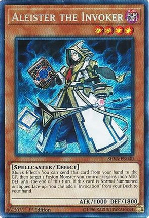 Aleister the Invoker (Secret Rare) [SHVA-EN040] 1st Edition