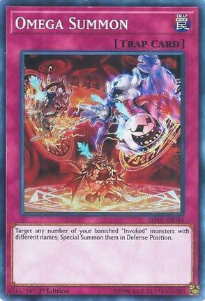Omega Summon (Super Rare) [SHVA-EN044] 1st Edition