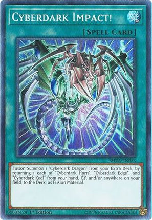 Cyberdark Impact! (Super Rare) [SHVA-EN053] 1st Edition