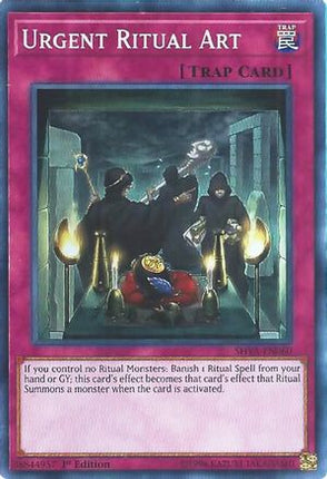 Urgent Ritual Art (Super Rare) [SHVA-EN060] 1st Edition