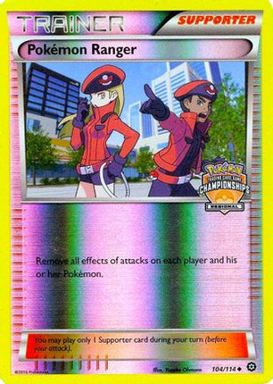 Pokemon Ranger - 104/114 (Regional Championships) [League & Championship Cards] Reverse Holofoil