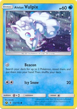 Alolan Vulpix - 21a/145 [Alternate Art Promos] Holofoil