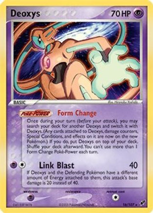 Deoxys - 16/107 (EX Deoxys) [Deck Exclusives] Holofoil
